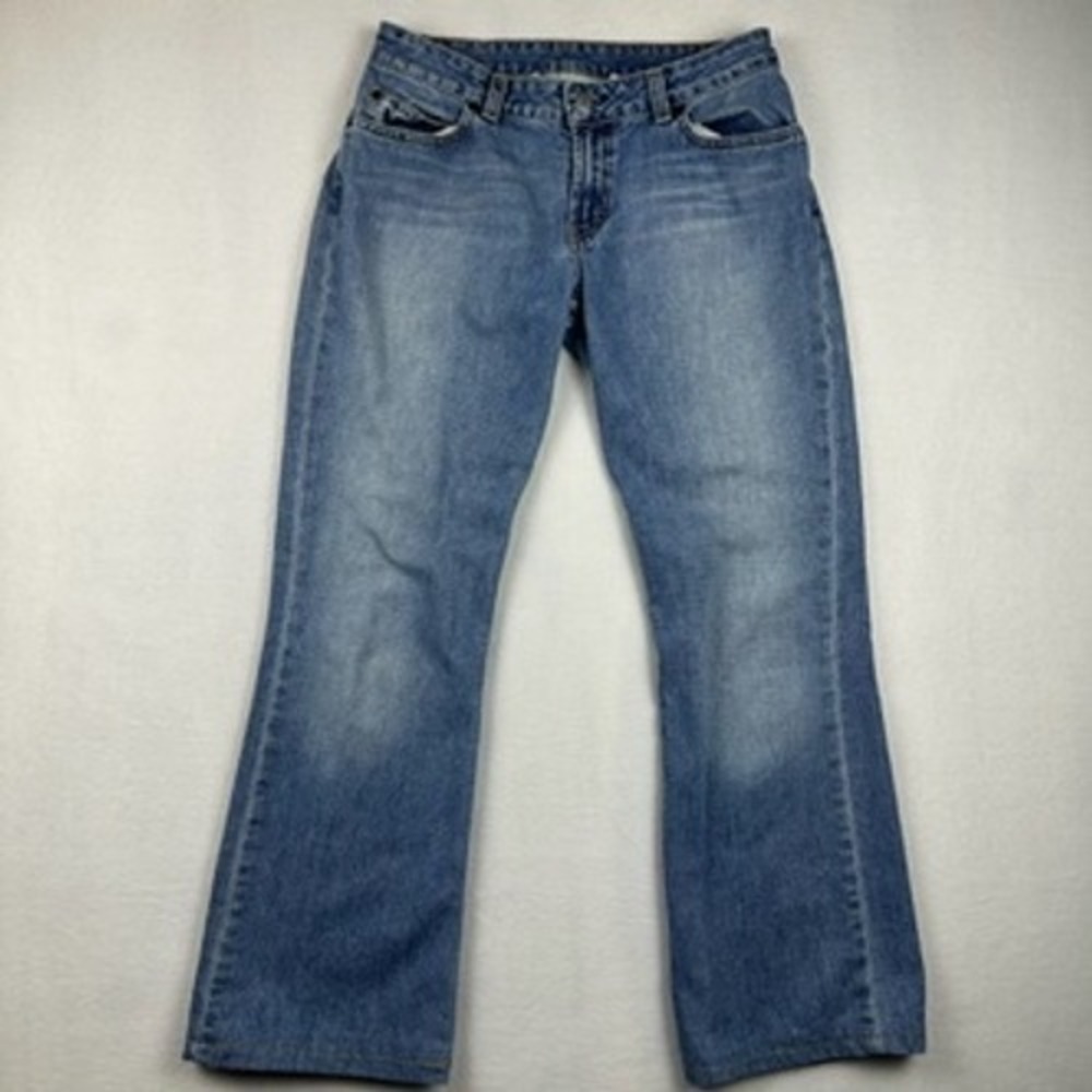 Vintage BKE Liberty Jeans Womens 28 USA Made 100% Cotton Bootcut Light Wash Y2K